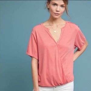 Anthropologie Wrap Top